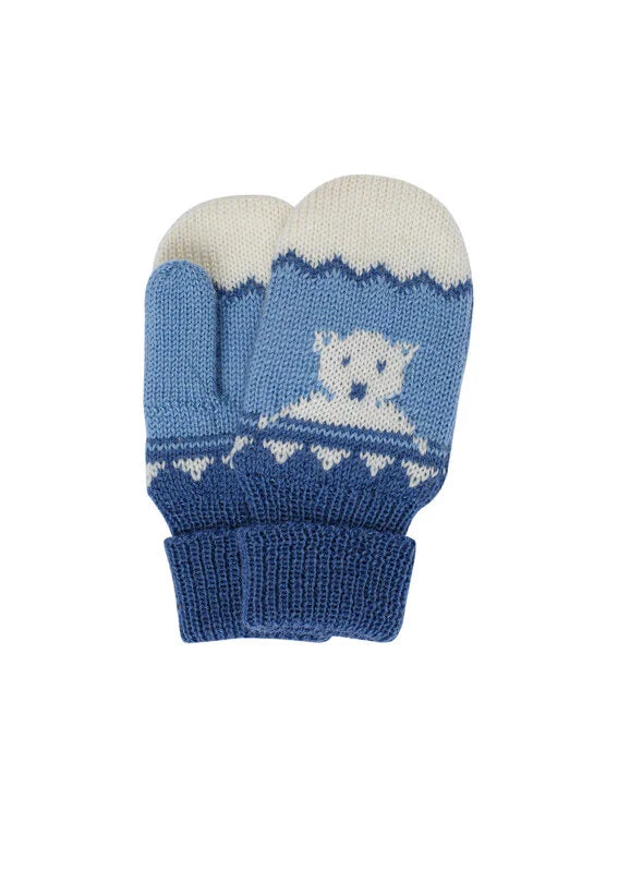 Polar vottar med isbjørn