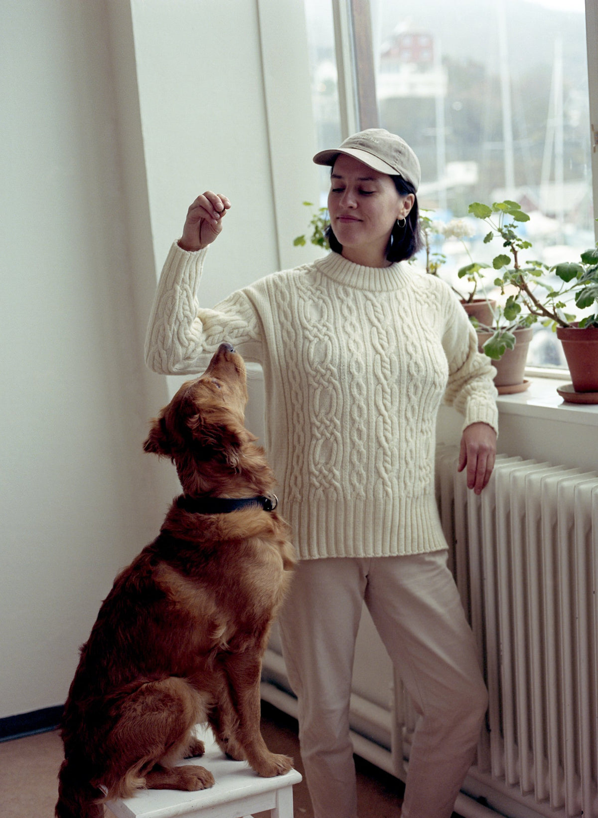 Torunn Aran Wool Sweater