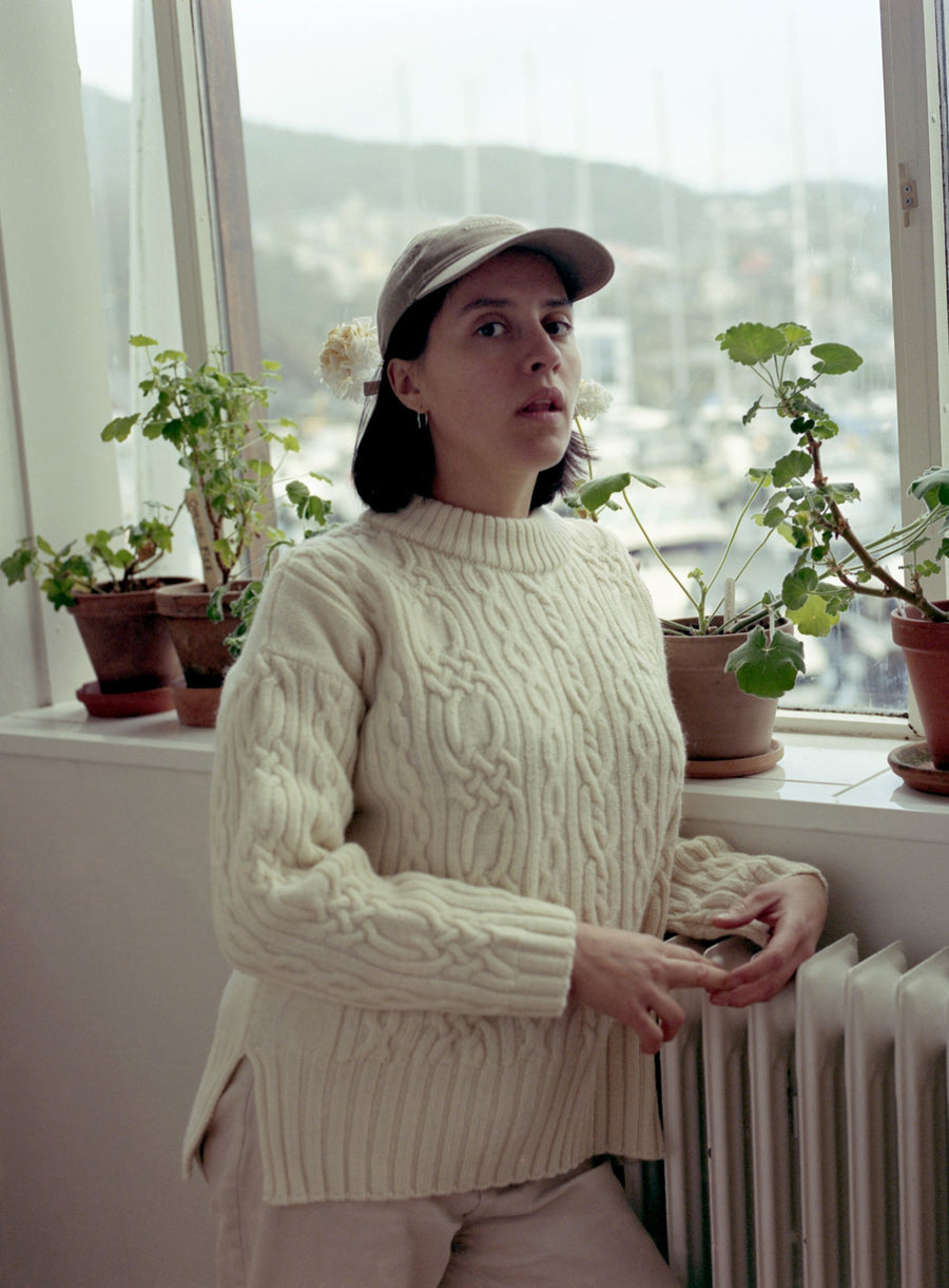 Torunn Aran Wool Sweater