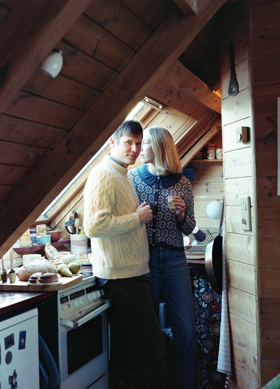 Lisa - Retro cardigan