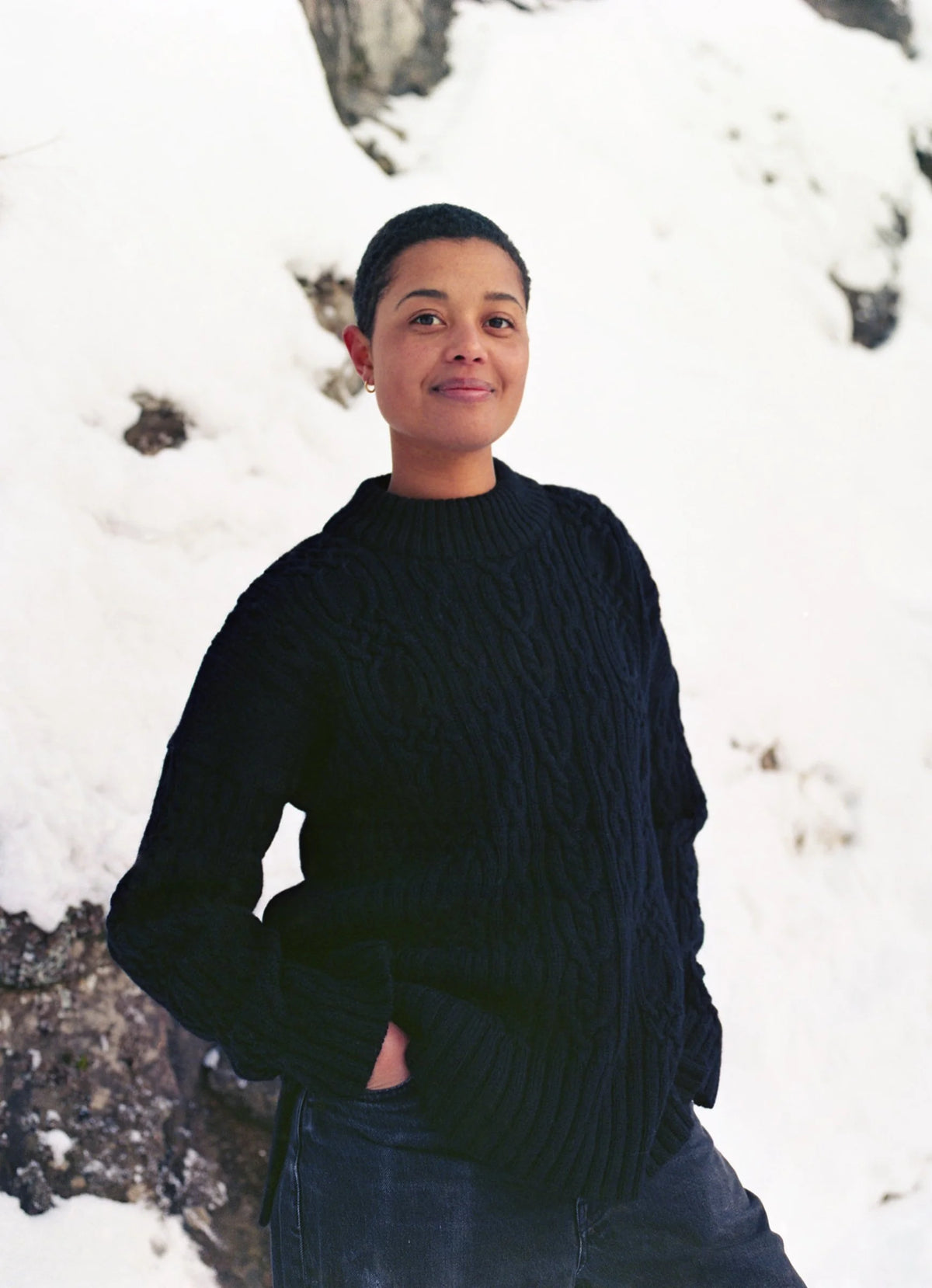 Torunn Aran Wool Sweater