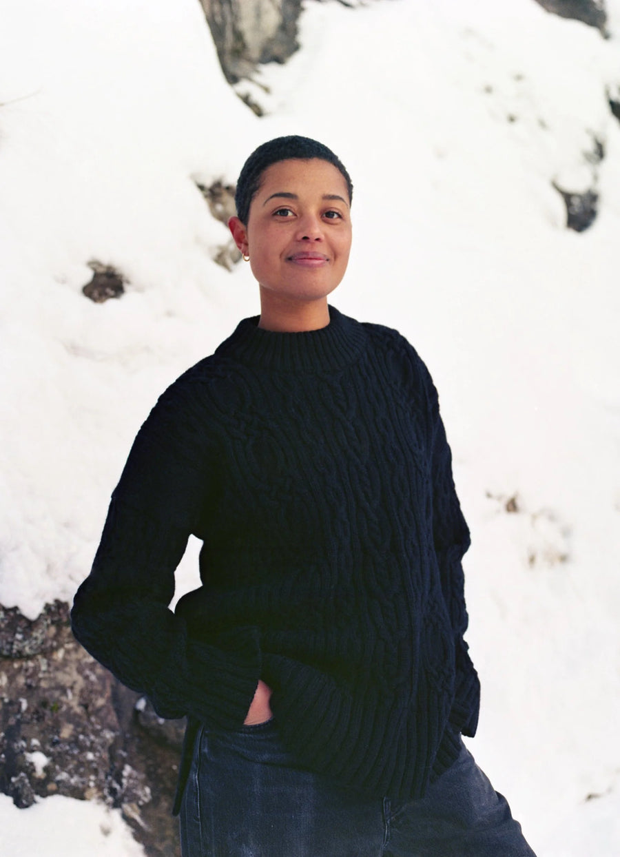 Torunn Aran Wool Sweater